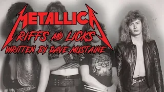 Metallica Riffs & Licks Written By Dave Mustaine