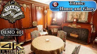 Titanic Honor and Glory Virtual Tour | Demo 401 | Unreal Engine 5 | 4K UHD 60fps