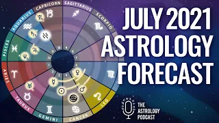 July 2021 Astrology Forecast: Mars ☍ Saturn, Jupiter → Aquarius