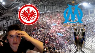 Brutale Ausschreitungen + historischer Sieg bei Wahnsinn von Marseille / Stadionvlog / OM 0:1 SGE