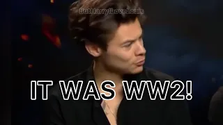 Iconic Harry Styles quotes / moments Dunkirk promo edition
