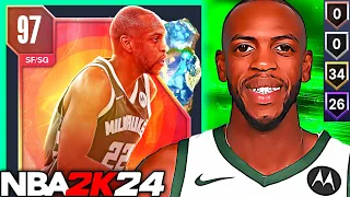 FREE GALAXY OPAL KHRIS MIDDLETON GAMEPLAY! EVERYONE NEEDS TO GET THIS CARD IN NBA 2K24 MyTEAM!
