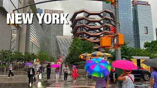 New York City LIVE Rainy Manhattan on Sunday  Evening (July 9, 2023)