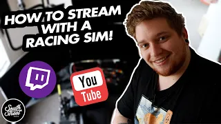 How To Stream With A Racing Sim! | Full Triple Screen Sim Rig Tour!