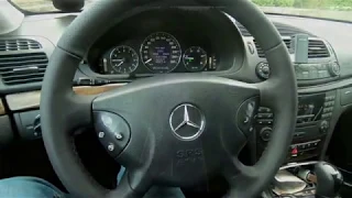 The first ride with the beauty - Mercedes-Benz W211 l 4K l Original Video