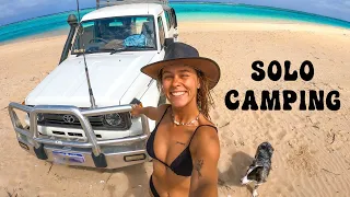 Ep. 37 SOLO BEACH CAMPING |TROOPY TOUR | NINGALOO REEF