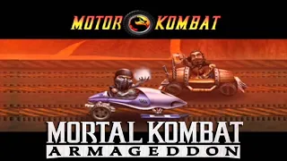 Mortal Kombat Armageddon: Motor Kombat Gameplay (ALL STAGES)