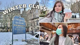 My Winter Semester Class At The University of Glasgow! | college day in my life ❄️📚