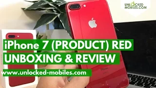 iPhone 7 (PRODUCT) RED: Unboxing and Review