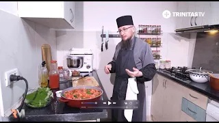 Sărmăluțe “de frupt” cu carne de pește în foi de viță || Rețete mănăstirești