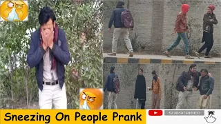 Sneezing On People Prank | Prank in Pakistan