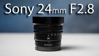 Sony 24mm F2.8 G Review