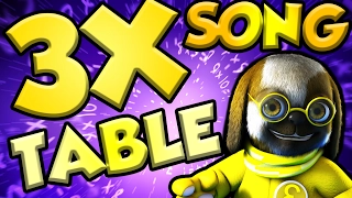 3 TIMES TABLE SONG - 3x TABLE ADVENTURE