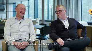 Näringslivsmedaljen till Johan Axelsson och Stefan Axelsson, Axelent Group, Jönköpings län