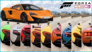 Top 10 Fastest Mclaren Cars in Forza Horizon 5 | Top Speed Battle | All Tuned