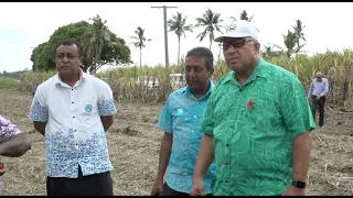 Fijian Prime Minister visits Nadi Sugar Cane Farms