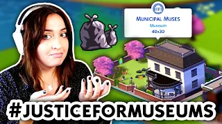 Museums suck in The Sims 4 and I really do believe that