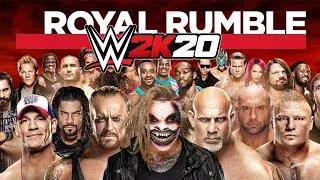 WWE 2k20 - ROYAL RUMBLE С РЕСТЛЕРАМИ ПОДПИСЧИКОВ #3
