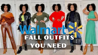 FALL STYLES ON A BUDGET | Walmart Try On Haul 2022 | KASS STYLZ