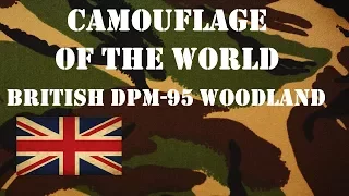 Camouflage of the World: British DPM 95 Woodland