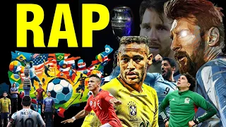 🇧🇷🇦🇷🇺🇾 RAP de LA COPA AMÉRICA 🇨🇴🇨🇱🇲🇽 | Homenaje al FÚTBOL Latino | Canción NO OFICIAL del 2024