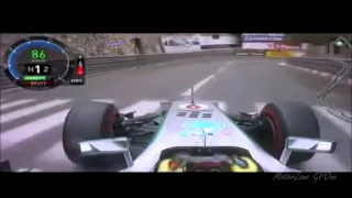 F1 Monaco 2013 pole onboard