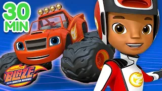 AJ's Rescues w/ Blaze 30 Minute Compilation | Blaze and the Monster Machines