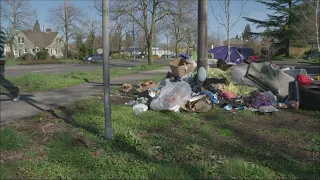 Why doesn't Portland put large dumpsters near homeless camps?