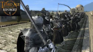 RECLAIMATION OF REBUILT OSGILIATH (Siege Battle) - Third Age: Total War (Reforged)