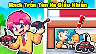 HIHA HACK BIẾN THÀNH XE ĐIỀU KHIỂN KHI CHƠI TRỐN TÌM TRONG MINECRAFT*HIHA HACK TRỐN TÌM😱😖