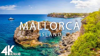 FLYING OVER MALLORCA (4K UHD) - Relaxing Music Along With Beautiful Nature Videos - 4K Video HD