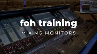 Mixing Monitors with Klang | FOH Training