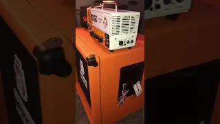 Orange Terror Bass Amp head hybrid 500 watts. Orange obc 115 cabinet 8 ohms 🍊(New Gear Day)