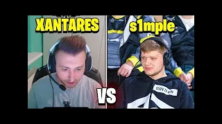 s1mple vs XANTARES 1v1 aim map for $500