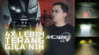 XMAX GILA jadi 4 KALI Lebih Terang Lampunya