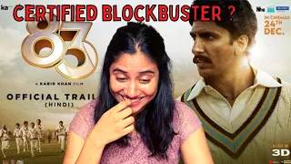 83 Official Trailer Reaction | Ranveer Singh | Kabir Khan | Ashmita Reacts