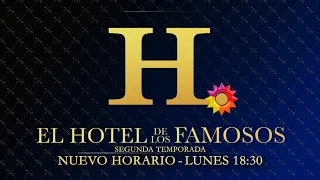 ¡NUEVO HORARIO! A partir del lunes 16 de enero disfrutá de "El Hotel de los Famosos" a las 18:30