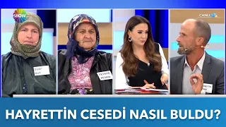 Mustafa Kut'un cesedini ilk gören Hayrettin stüdyoda | Didem Arslan Yılmaz'la Vazgeçme | 12.09.2022