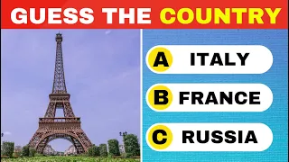Guess the Country by the Landmark | Hard Edition | Quizevo