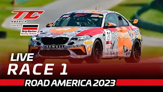 LIVE | RACE 1 | Road America | TC America powered by Skip Barber 2023