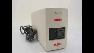 Запуск ИБП APC Back-UPS 300 без сети 220 вольт