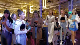 Nightlife in Moscow! Beautiful russian girls in Depo Food mall and Lesnaya street!