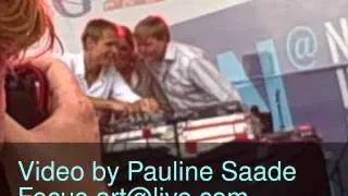 Armin van Buuren with Dutch Crown Prince Willem-Alexander and Crown Princess Maxima by Pauline Saade