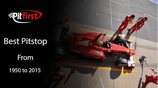 Formula 1 Pitstop Evolution From 1950 to 2015 | Pitfirst