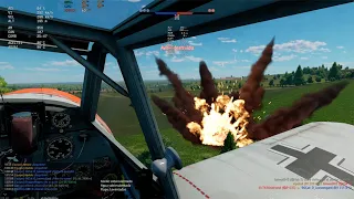 WAR THUNDER SIM | Bf 109 F-4 vs Yak-3 (lolwut845) | Extinguishing it