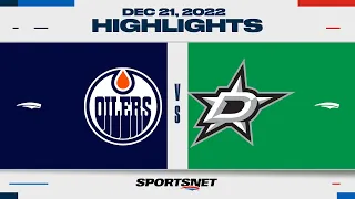 NHL Highlights | Oilers vs. Stars - December 21, 2022