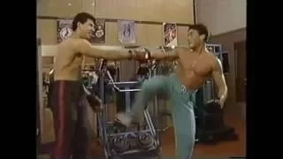 THE TRAINING WITH JEAN CLAUDE VAN DAMME