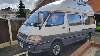 1996 Toyota Hiace 4x4 campervan, 3.0td automatic, hi top, 4 berth, 6 seater. 4we camper.