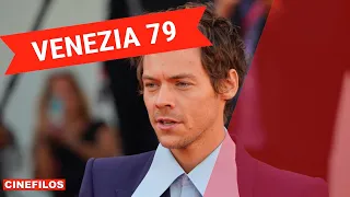 Harry Styles sul red carpet per Don't Worry Darling di #Venezia79