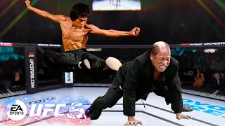 UFC4 Bruce Lee vs Master Frog EA Sports UFC 4 PS5